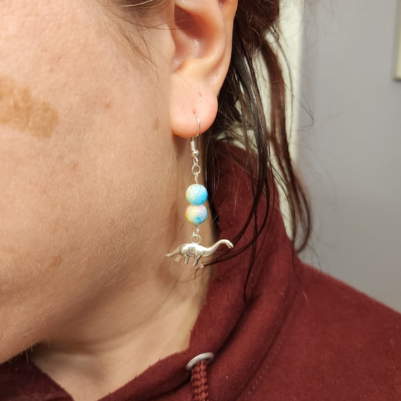 🦕 DinoMite dinosaur Brontosaurus dangles - Picture 7 of 11